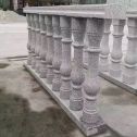 抚州 芝麻白圆形光面花瓶柱，栏杆