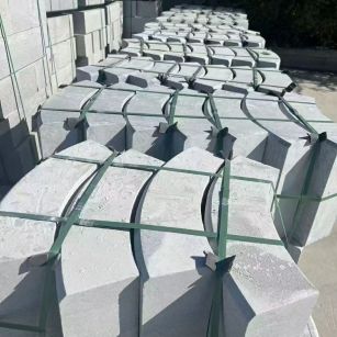 抚州 芝麻灰弧形路沿石