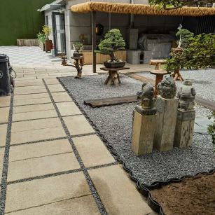 抚州仿古石铺装效果