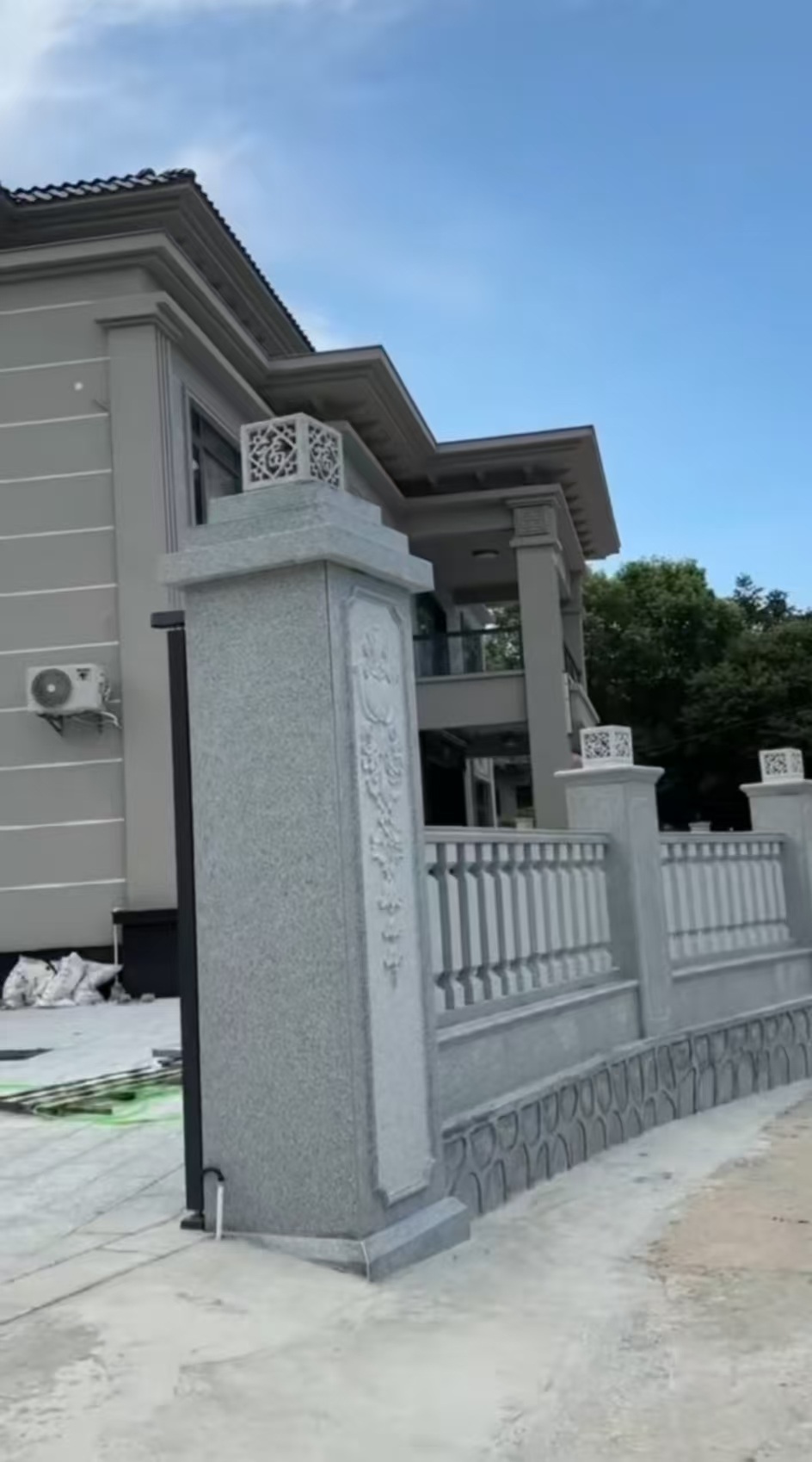 抚州 芝麻白别墅围墙栏杆，私人订制