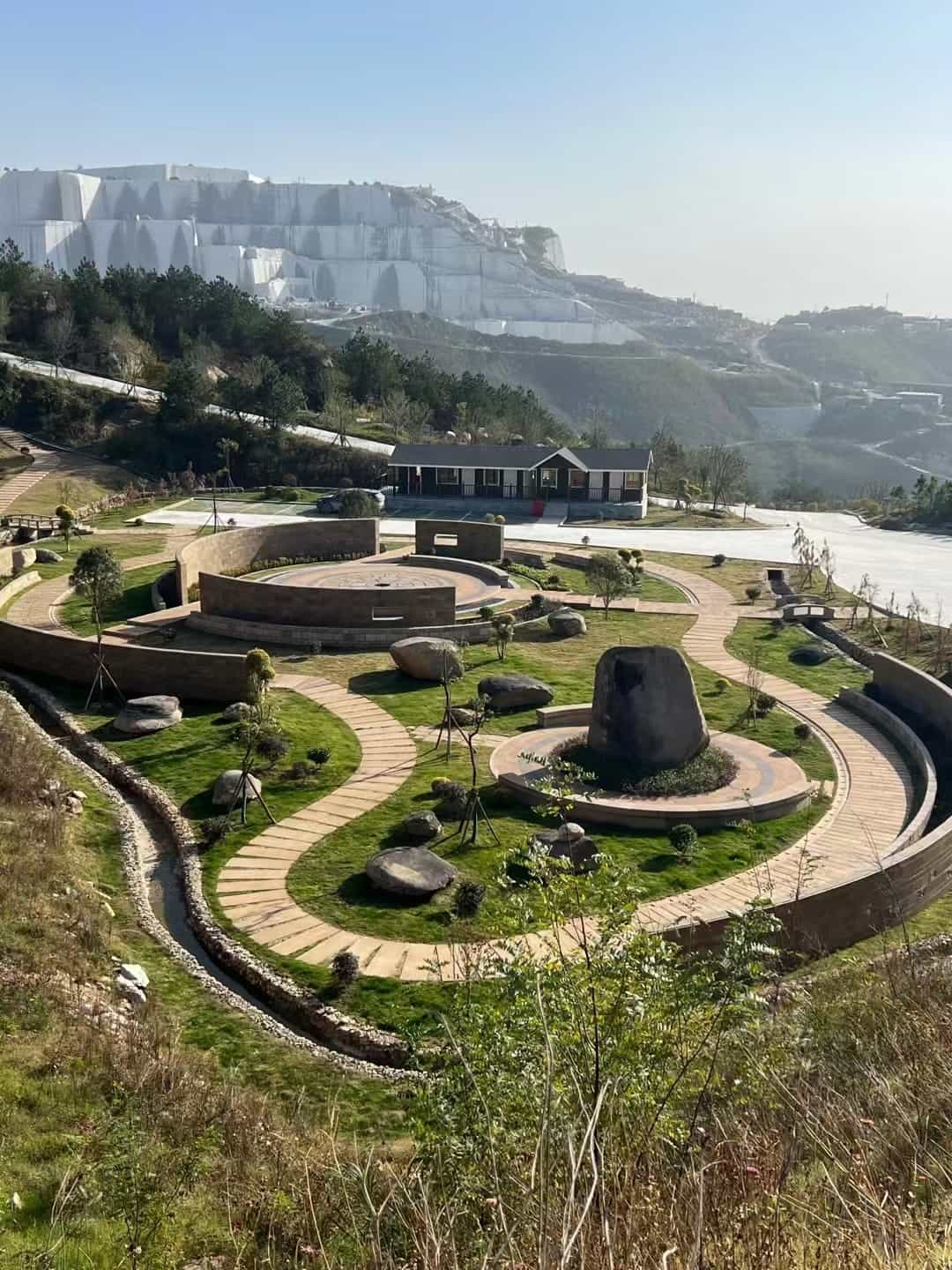 抚州仿古石铺装整体效果