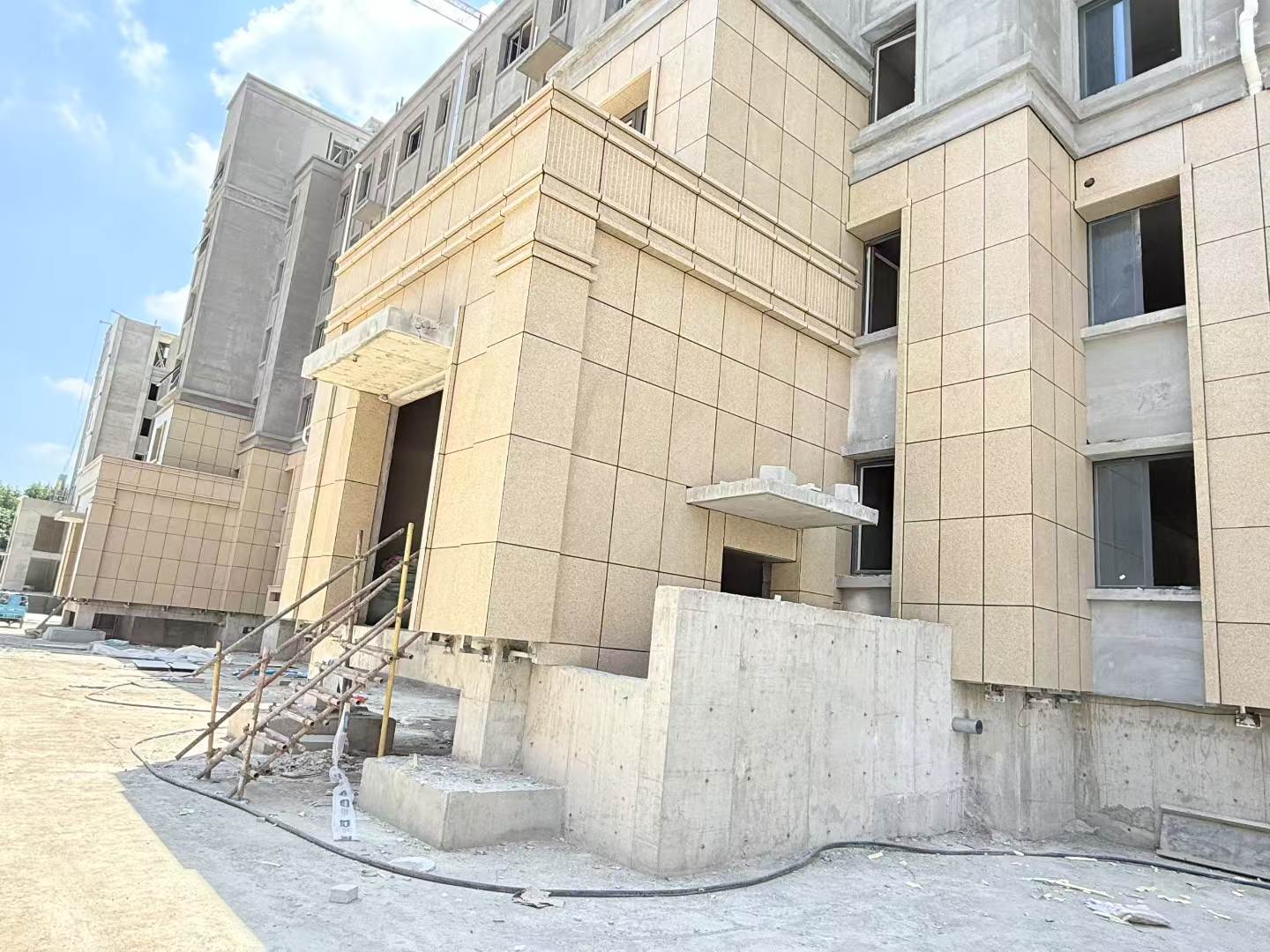 抚州 黄金麻干挂，工地实拍