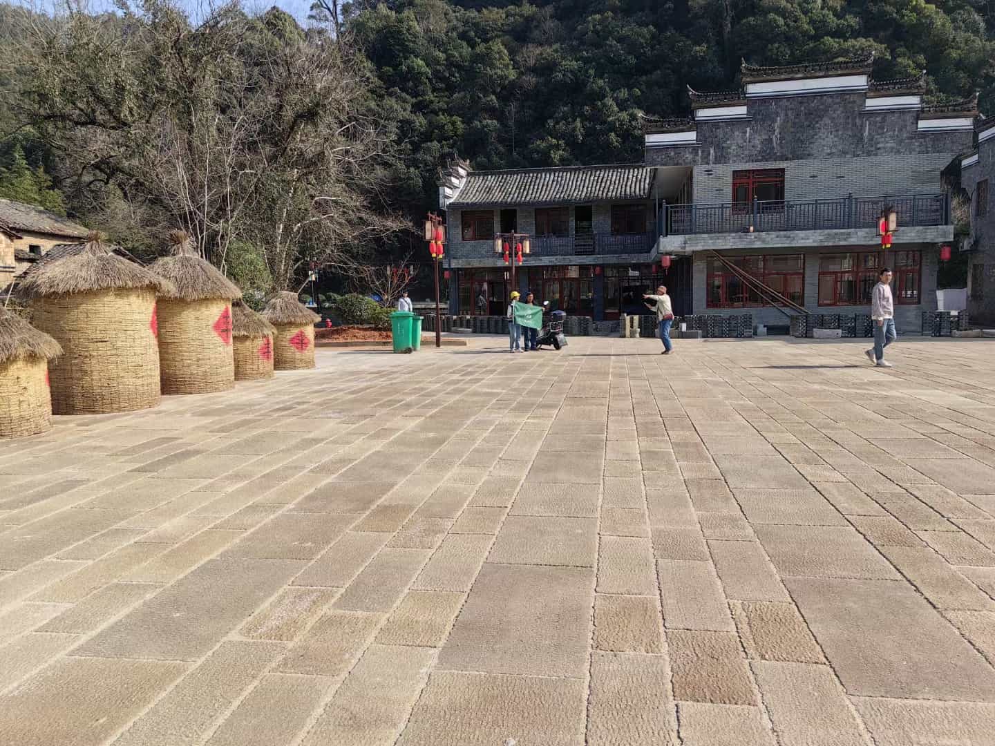 抚州仿古石铺装效果