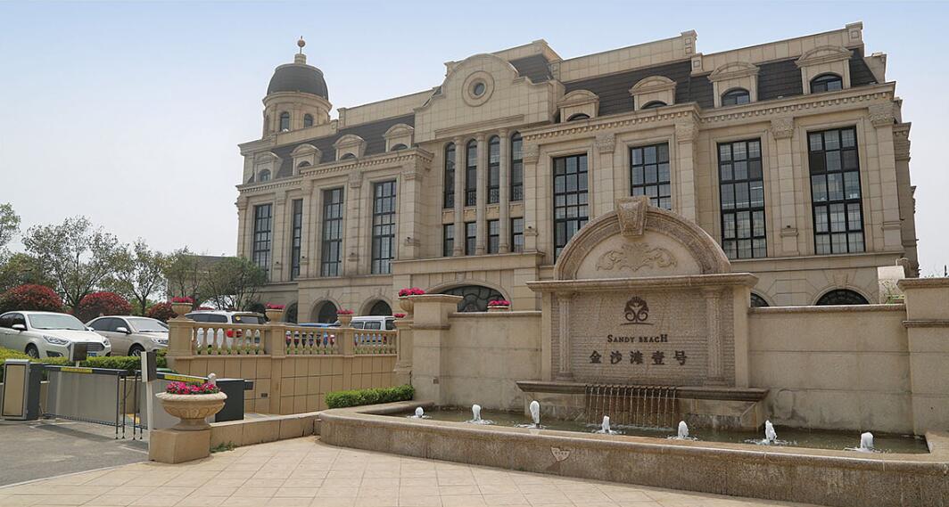 抚州花岗岩黄金麻建筑外墙干挂案例