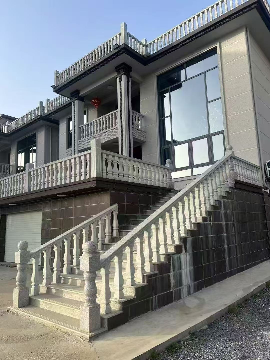 抚州 芝麻白别墅阳台栏杆，楼梯栏杆