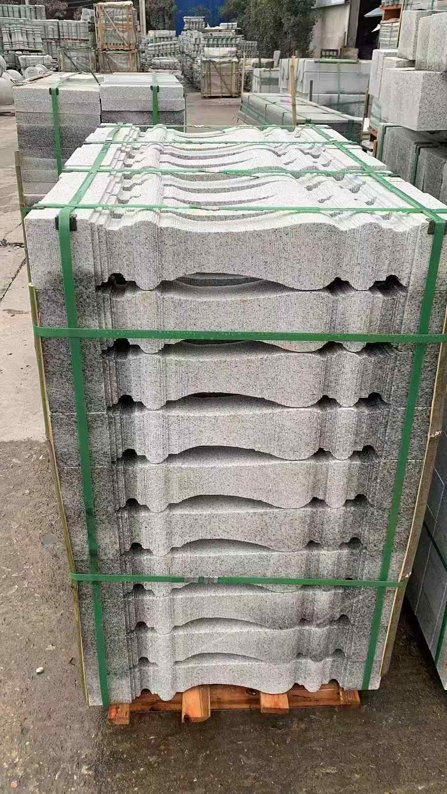 抚州 芝麻白方形拉丝面，栏杆花瓶柱