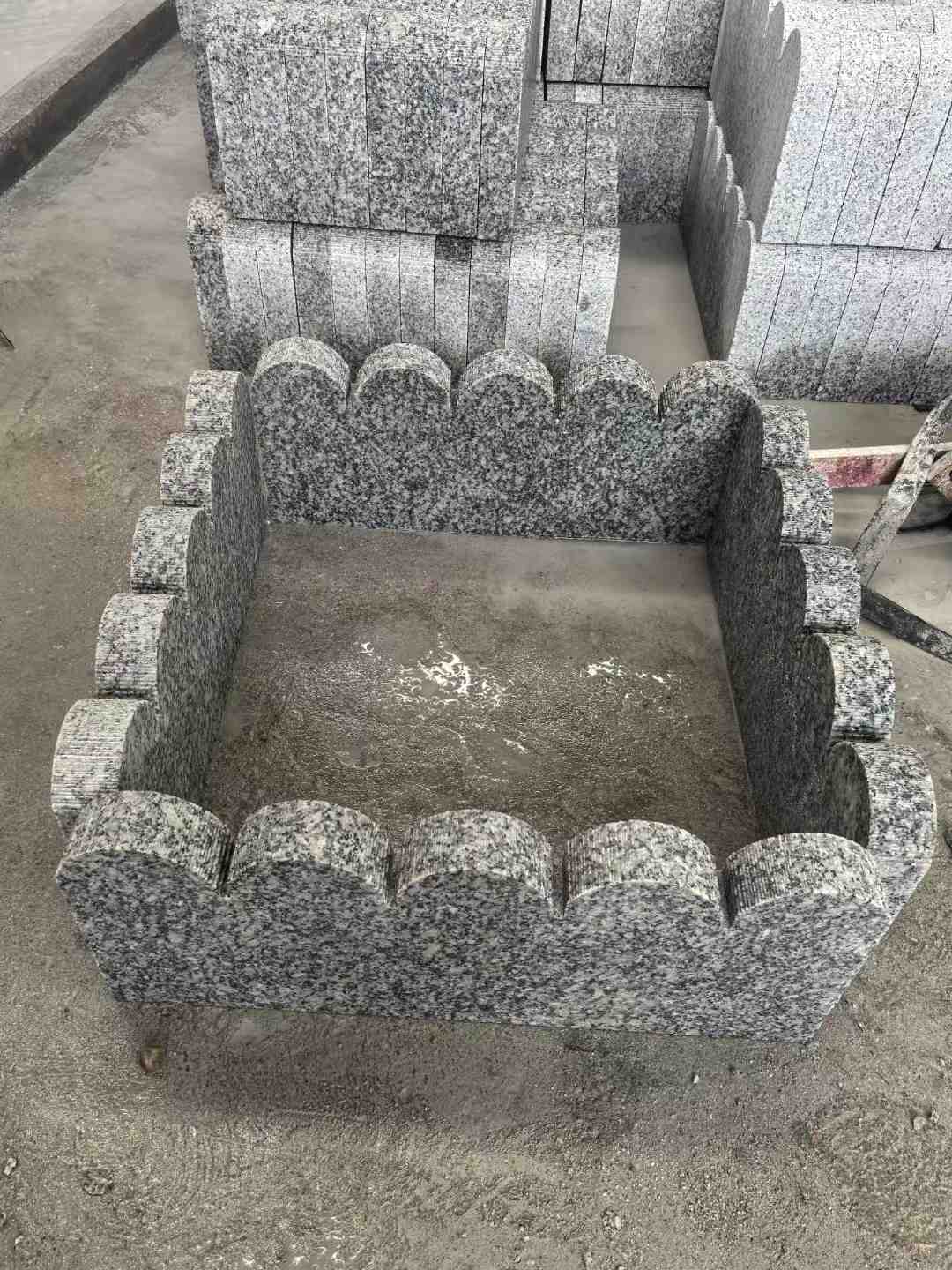 抚州 花边石、花坛围栏石、花池界石、菜园栅栏石、镶边石、波浪状界石介绍