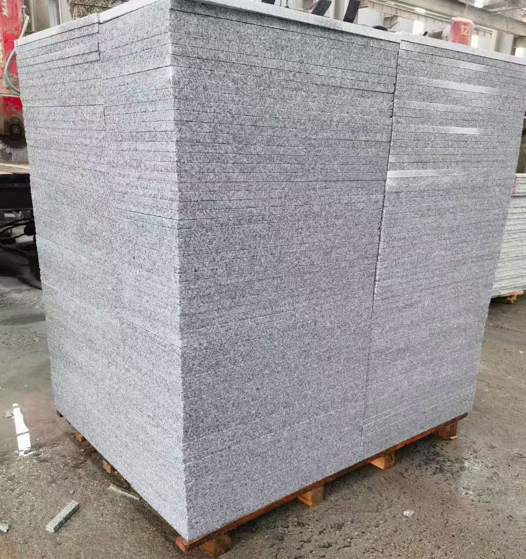 抚州 火烧面地铺石，街道广场园林市政工程板，1.8~5.0厚均有现货