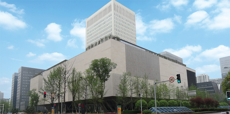 抚州花岗岩在外墙干挂案例